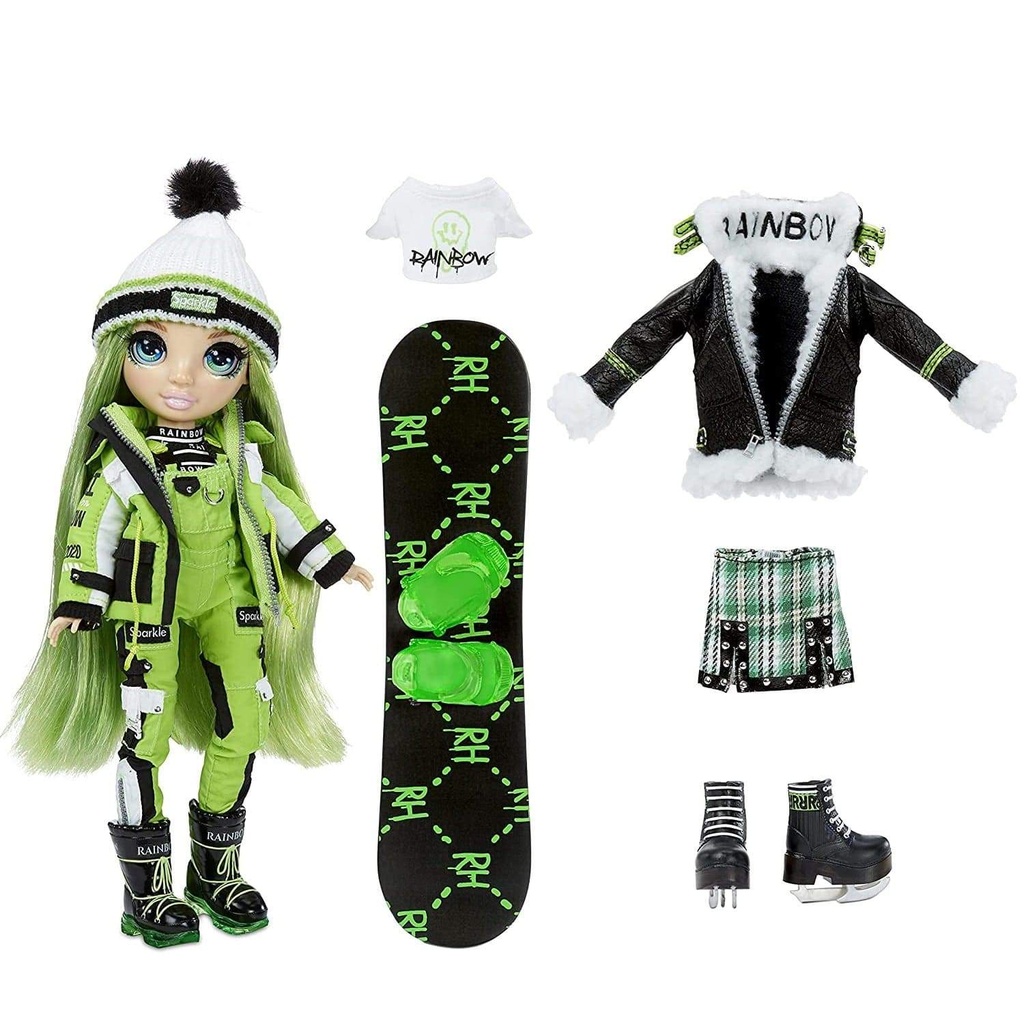 Rainbow High Doll Jade Hunter Winter Break