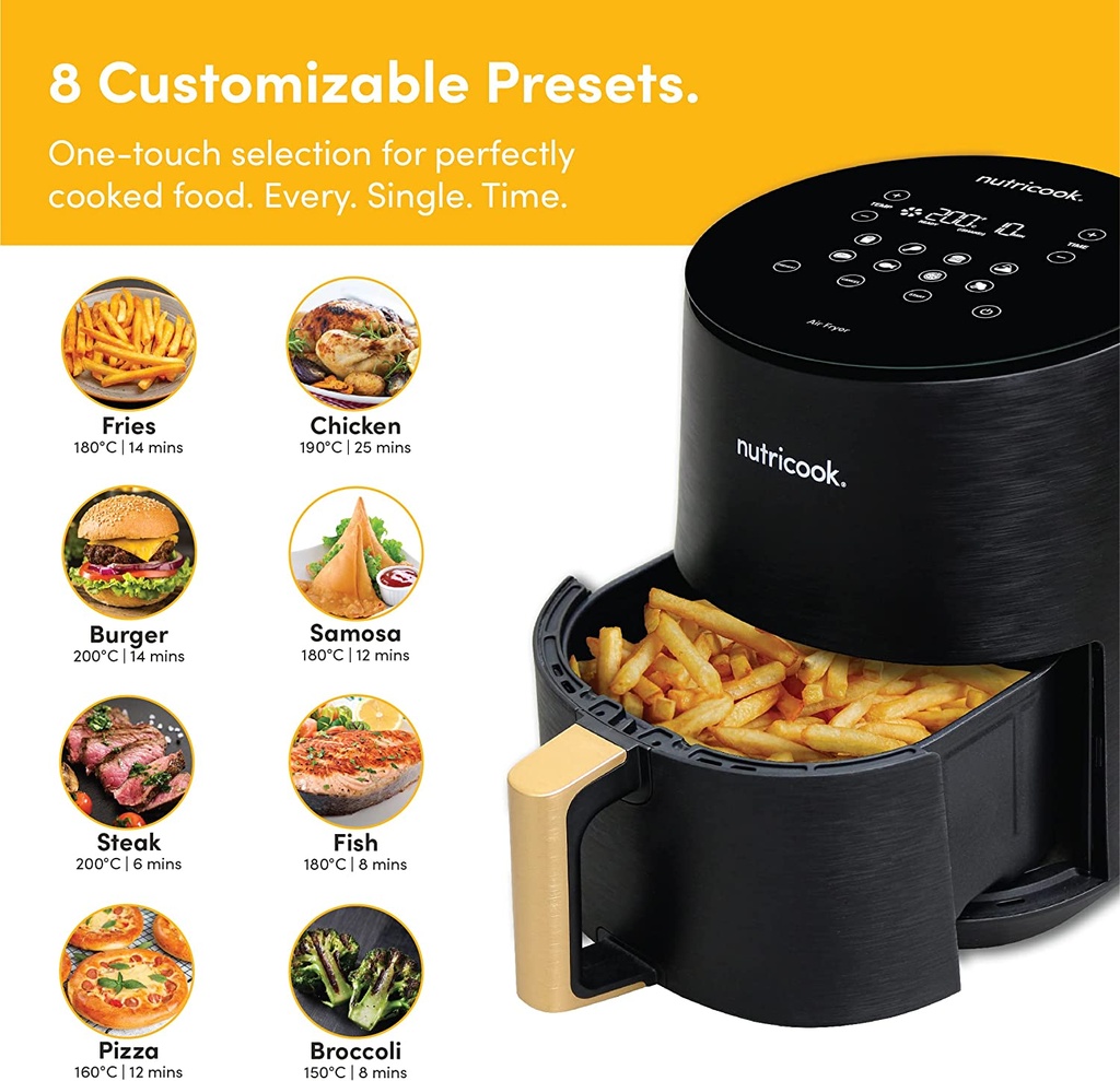 NC Air Fryer Mini 3.0L Black (NC-AF103K)