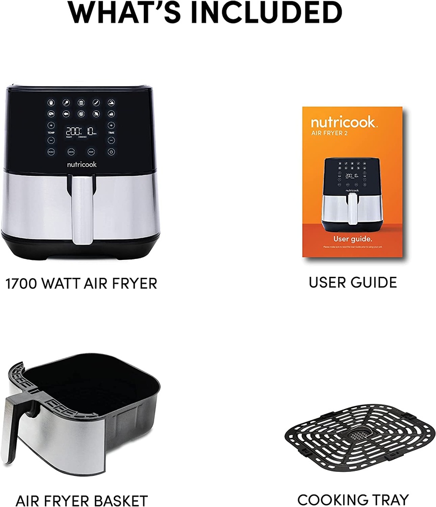 NC Air Fryer 2 5.5L SS (NC-AF205)