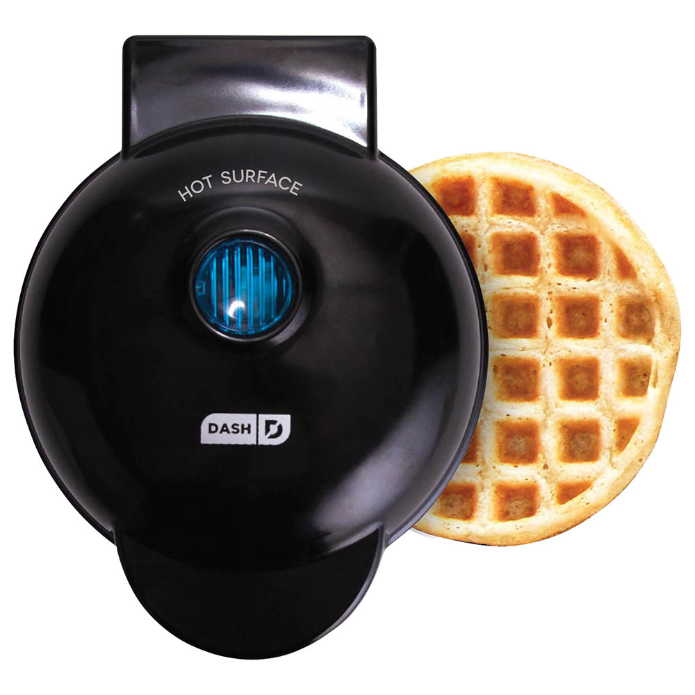 Dash Mini Waffle Maker Black (DMW001BK)