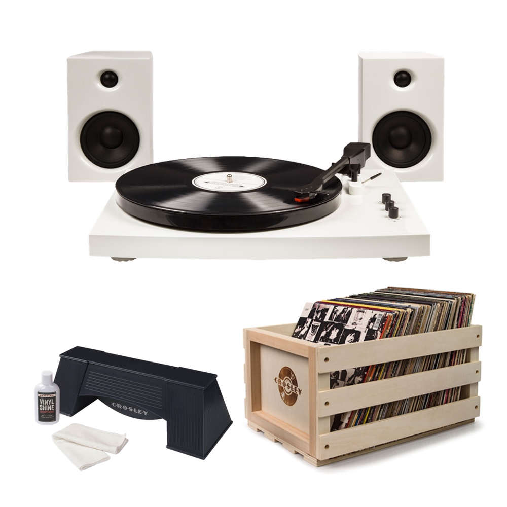 CROSLEY T100 Turntable White (T100A-WH)