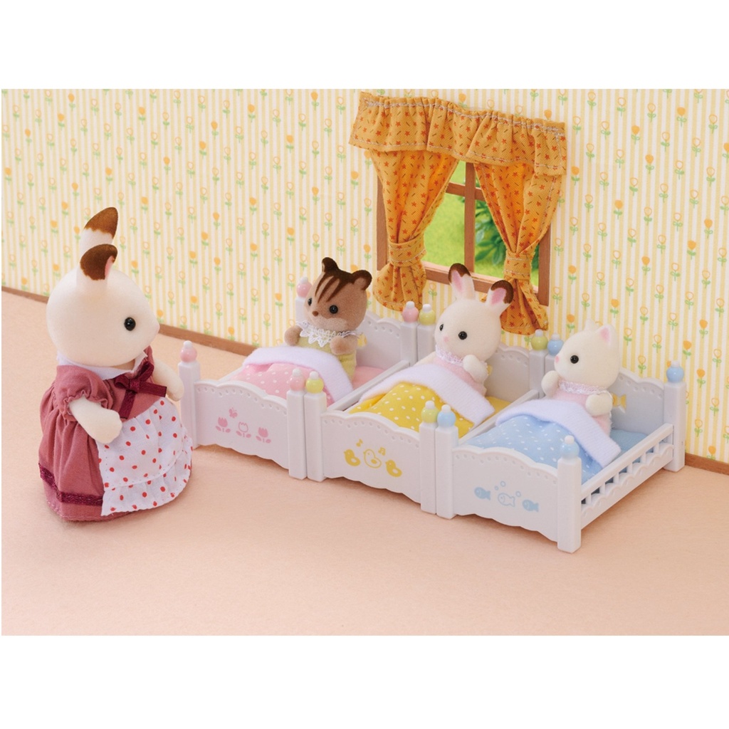 Sylvanian Families TRIPLE BUNK BEDS