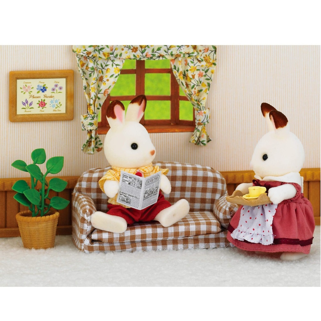 Sylvanian Families CHOCOLATE RABBIT FATHER SET