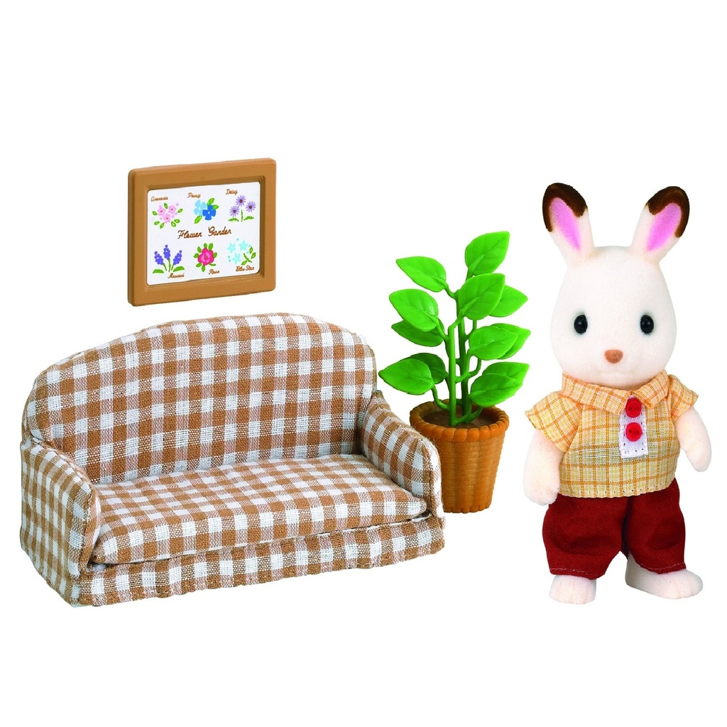 Sylvanian Families CHOCOLATE RABBIT FATHER SET