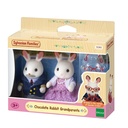 Sylvanian Families CHOCOLATE RABBIT GRANDPARENTS