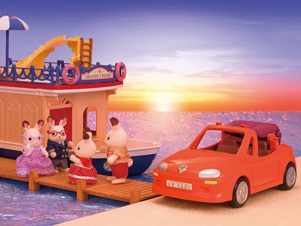 Sylvanian Families CONVERTIBLE CAR