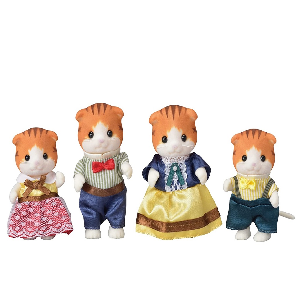 Sylvanian Families MAPLE CAT FAMILY