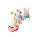 Sylvanian Families MARSHMALLOW MOUSE FAMILY