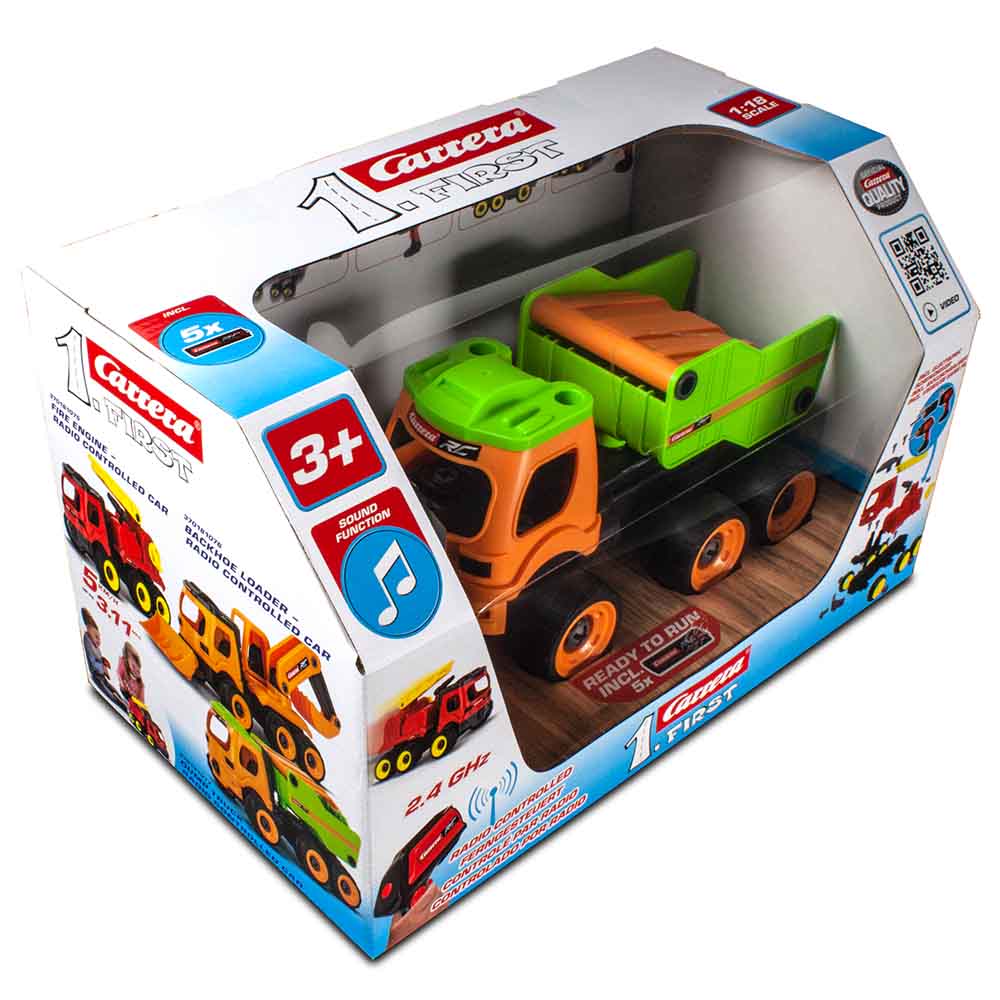 Carrera R/C FIRST DUMP TRUCK 1:18