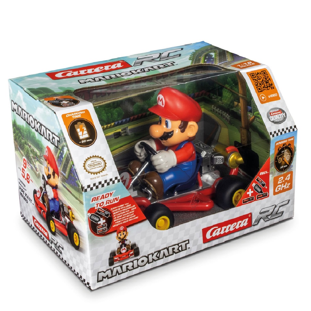 Carrera R/C MARIO KART PIPE KART