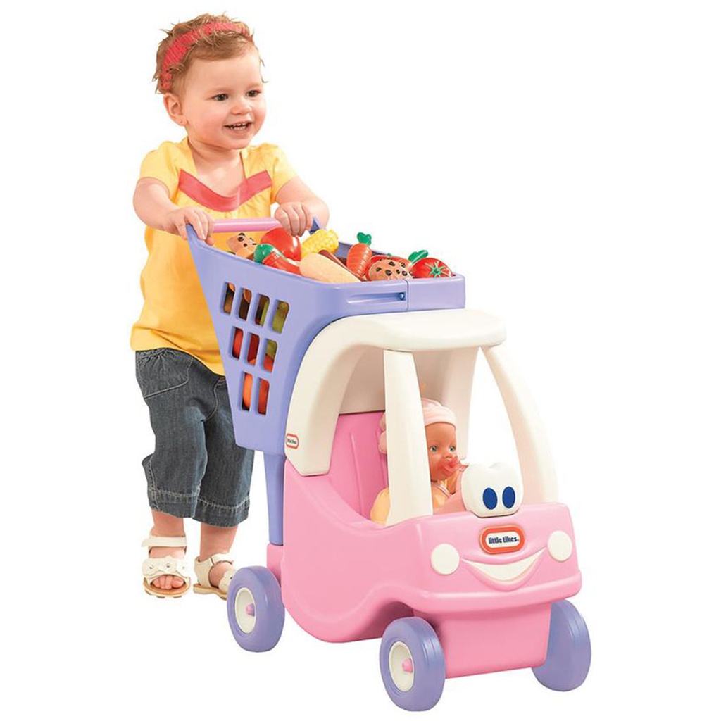 Little Tikes Cozy Coupe Shopping Cart Princess