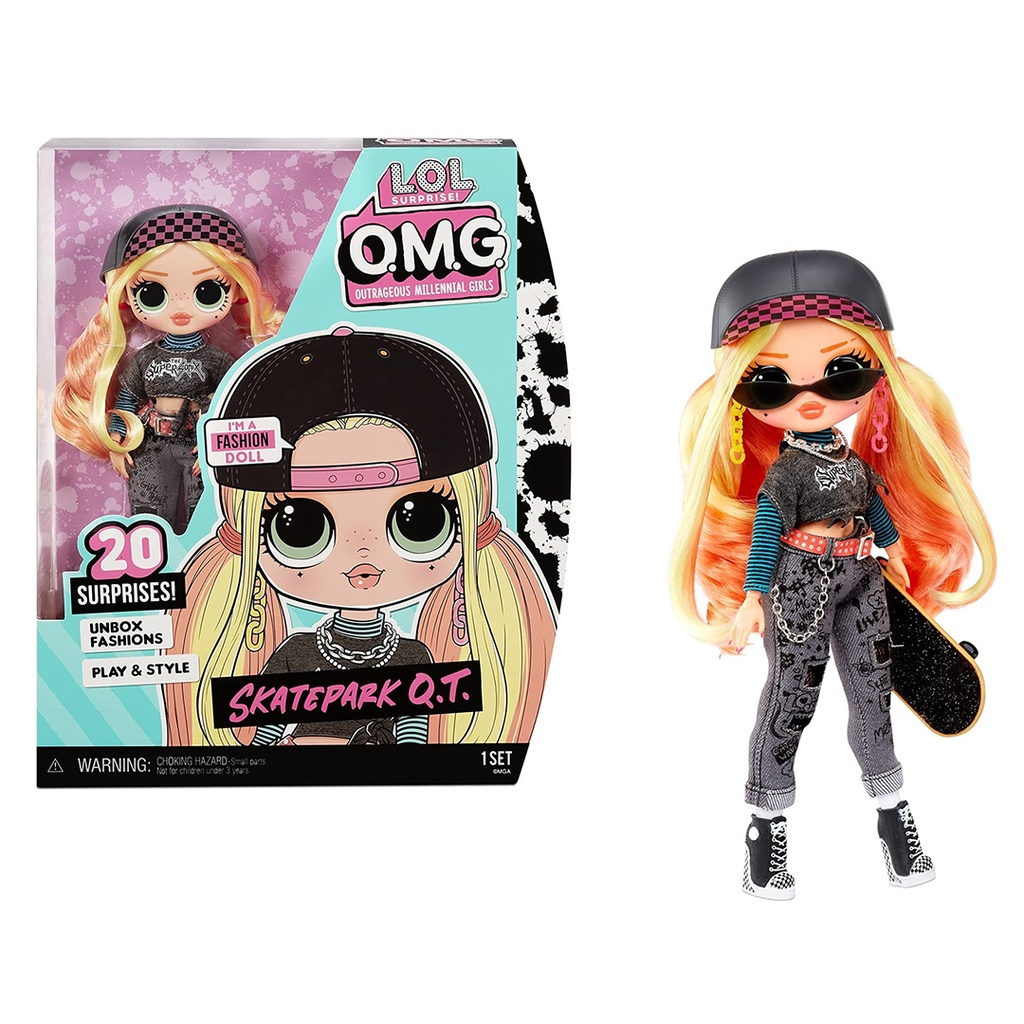 LOL Surprise OMG Skatepark Q.T Fashion Doll