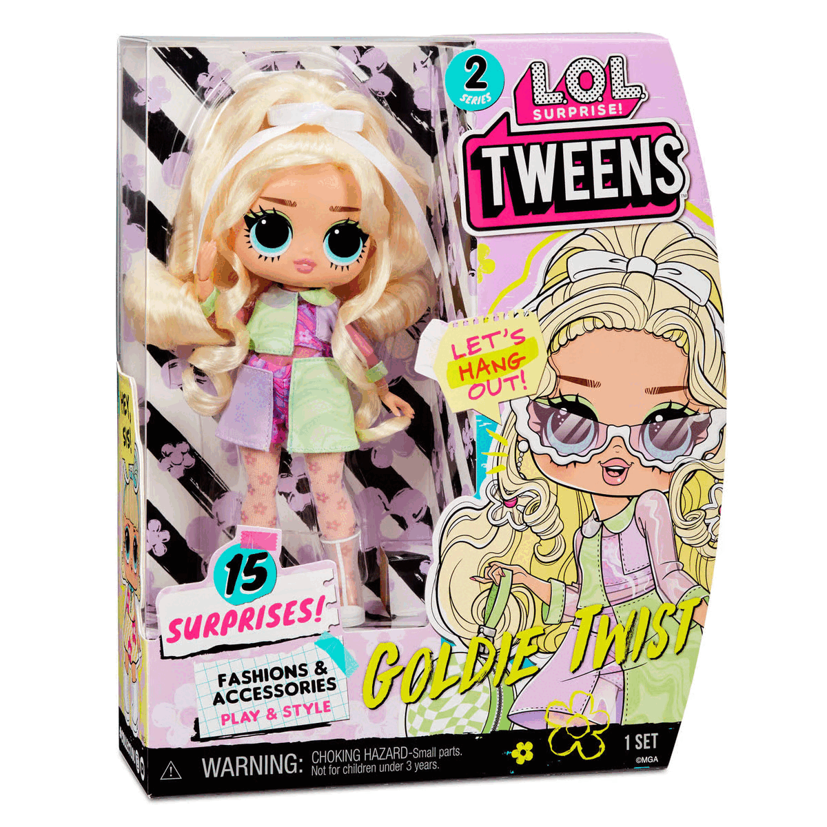 LOL Surprise Tweens Doll Goldie Twist