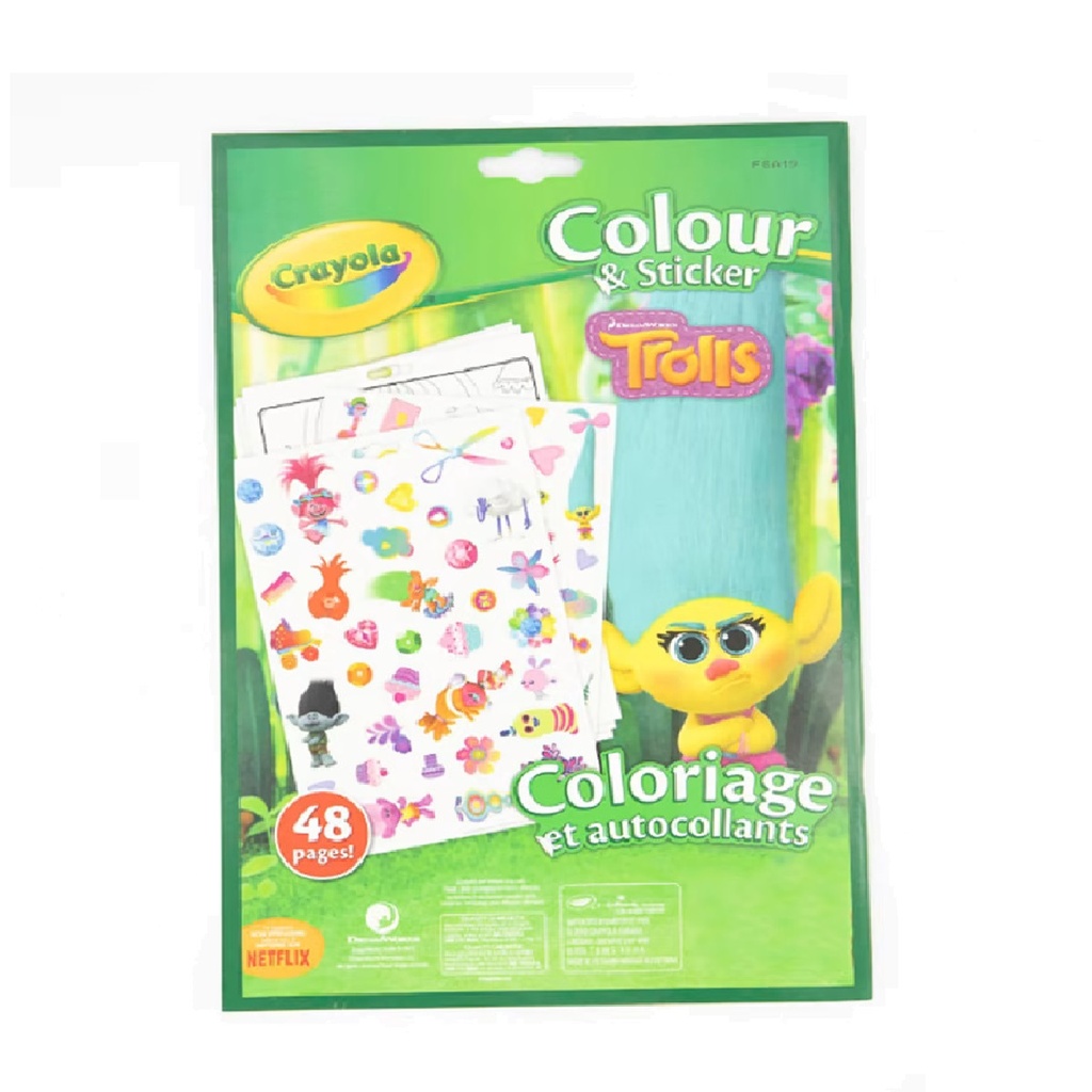 Crayola Color & Sticker Book 48pages