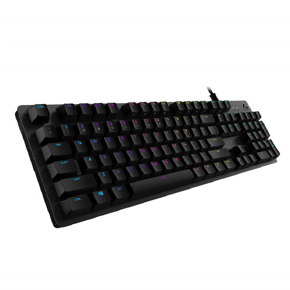 LOGITECH G512 Carbon RGB Mechanical Gaming Keyboard, GX Blue