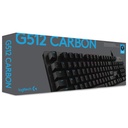 LOGITECH G512 Carbon RGB Mechanical Gaming Keyboard, GX Blue