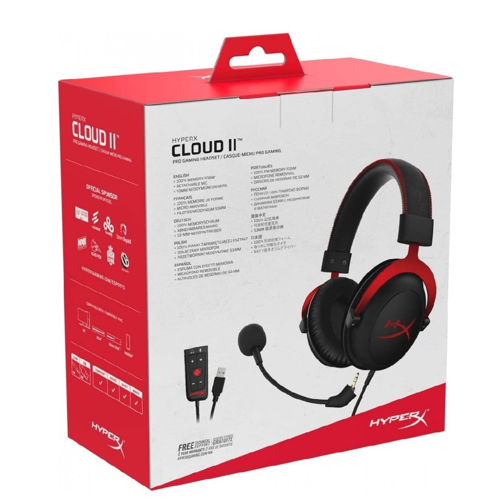 HyperX Cloud II Gaming Headset