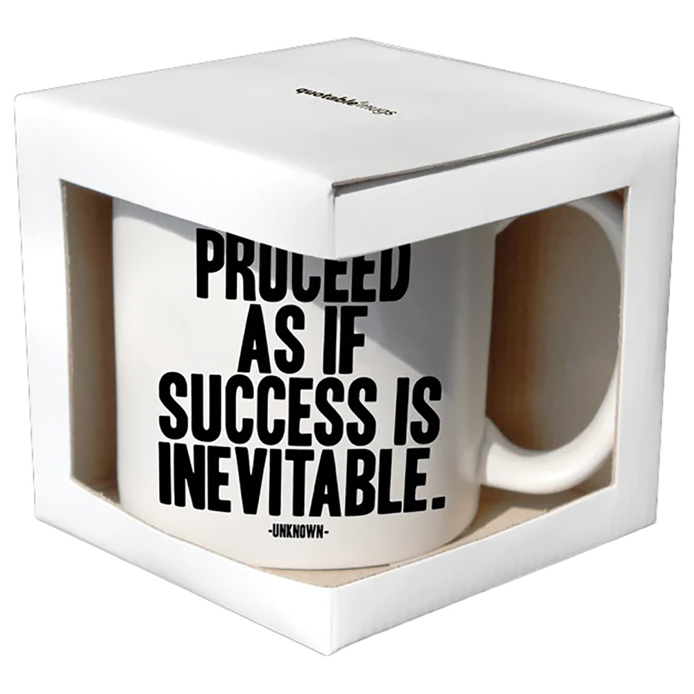 Quotable Mugs - Proceed As If