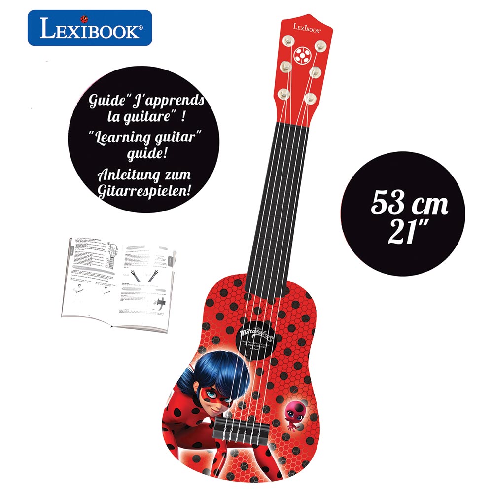 Lexibook My First Guitar Miraculous - 21 Inch