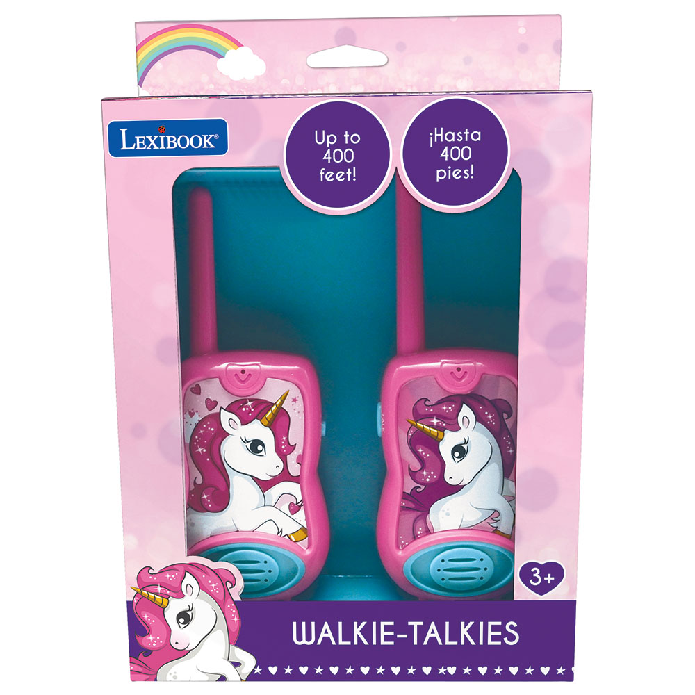 Lexi Book Unicorn Walkie Talkies in Pink