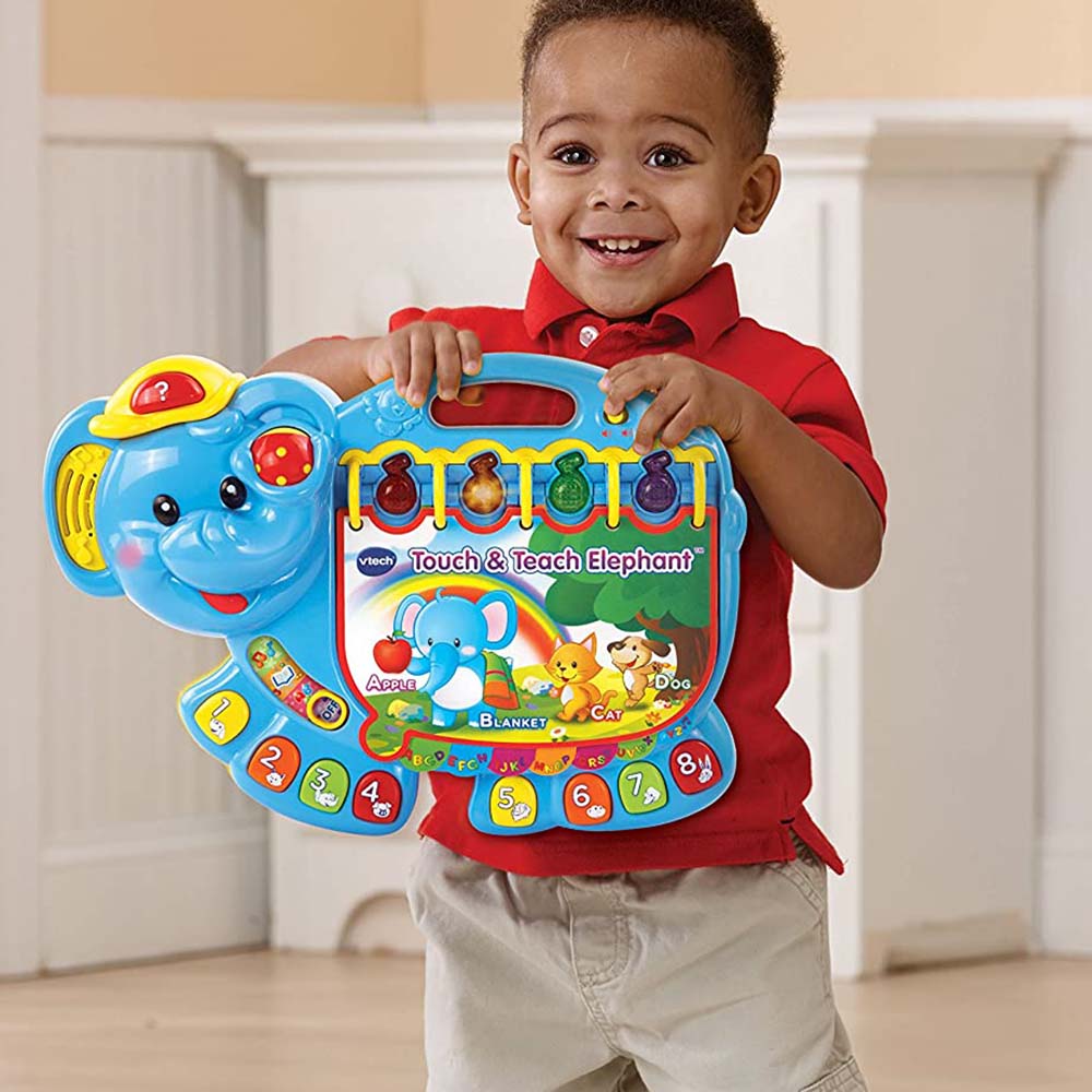 VTech Touch & Teach Elephant Book