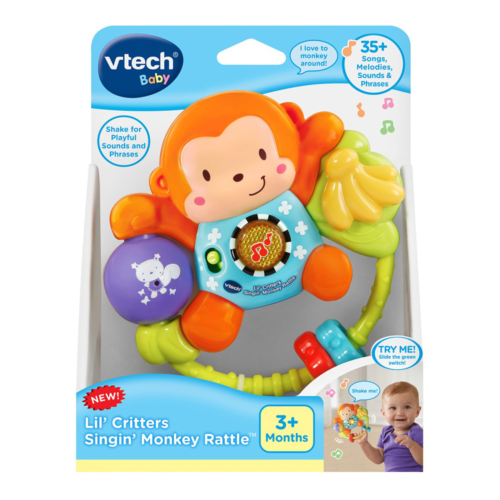 VTech Little Friendlies Swing & Shake Monkey Rattle