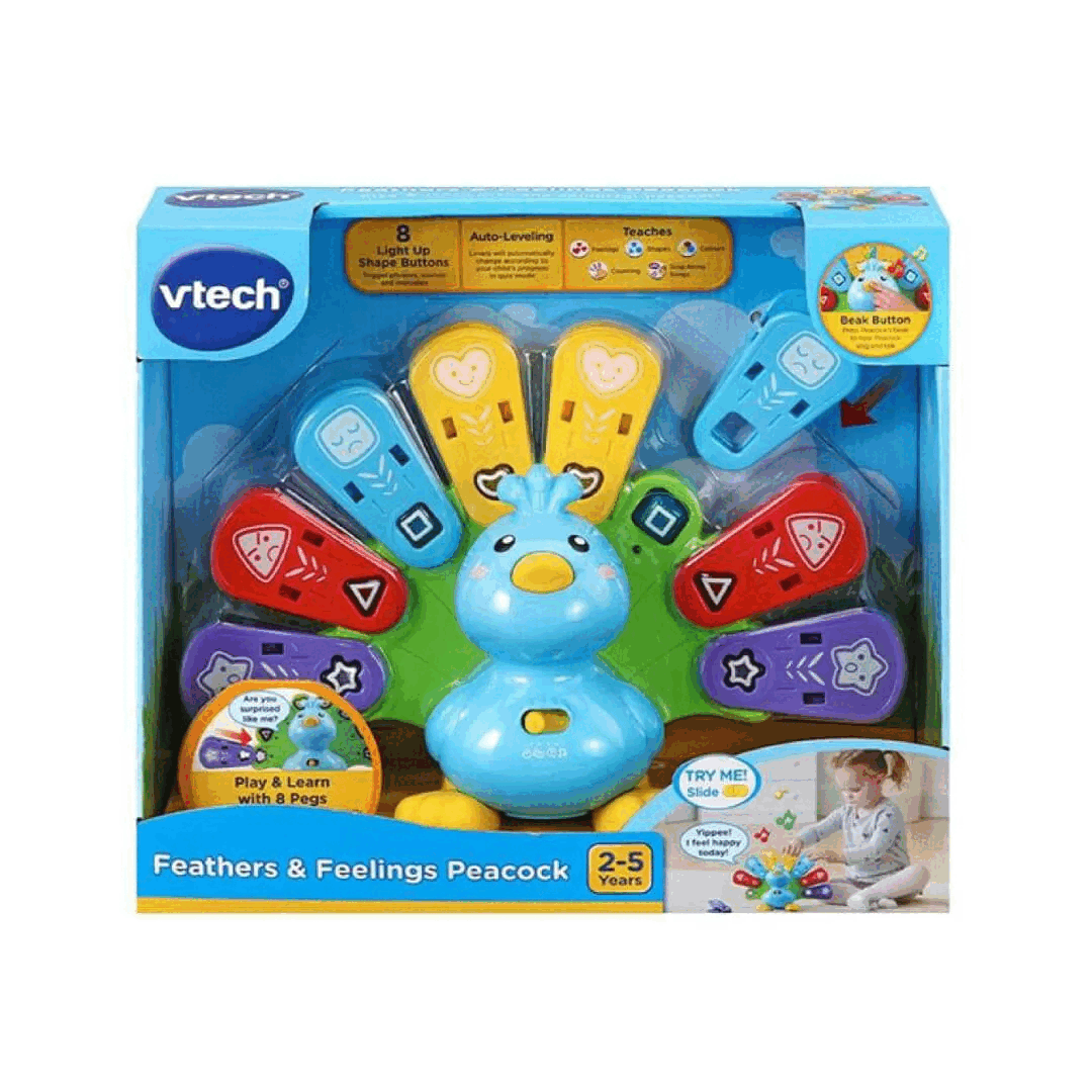 VTech Feathers & Feelings Peacock