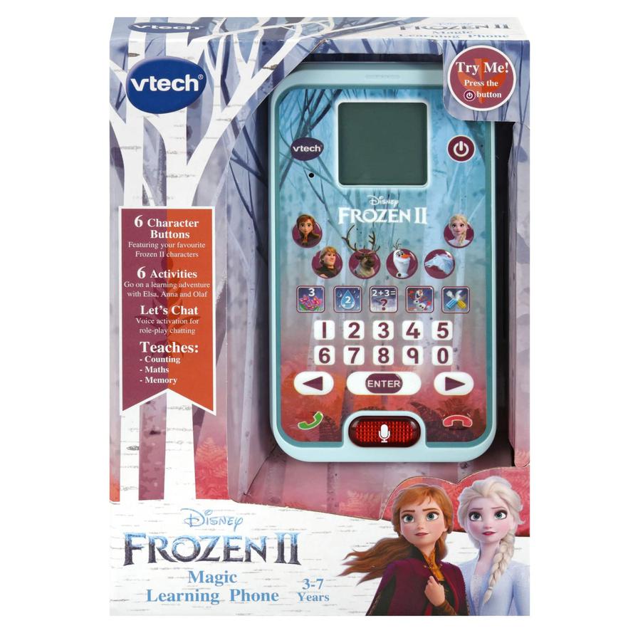 VTech Frozen 2 Magical Learning Phone Blue