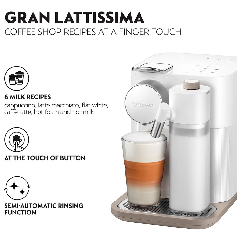 Nespresso Gran Lattissima  White