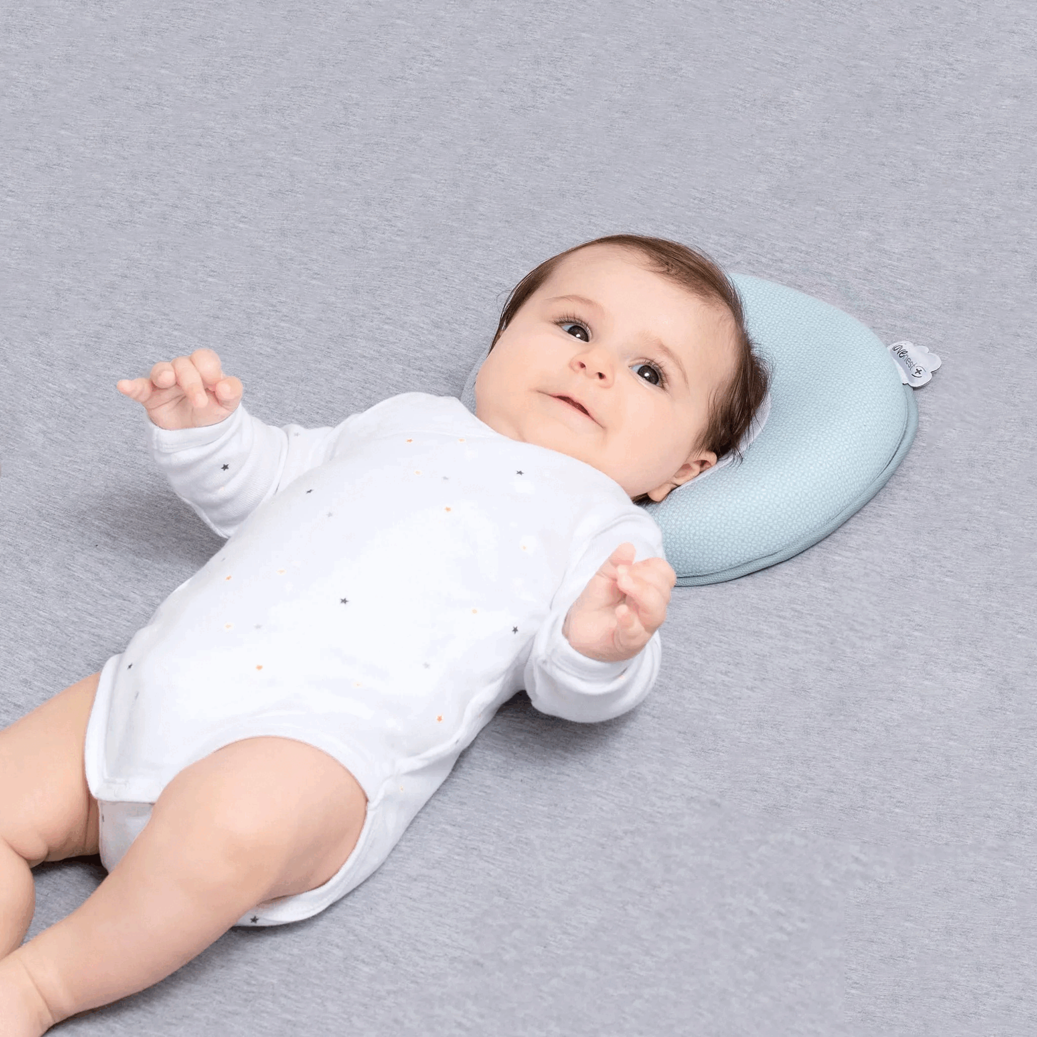 Babymoov Lovenest + Fresh Mosaic Baby Pillow