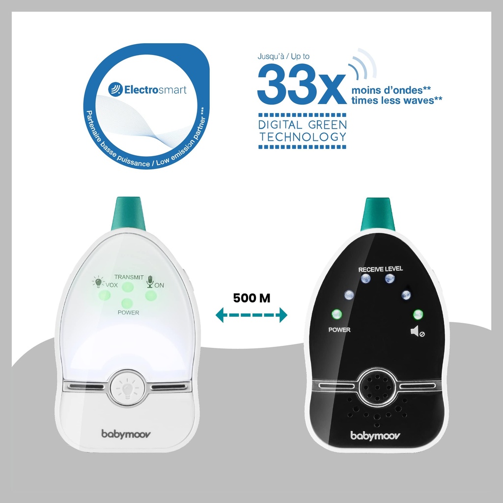 Babymoov Easy Care Baby Monitor 500m