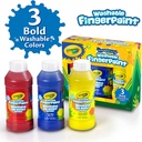 Crayola Washable Finger Paint Bold Colors 3pc