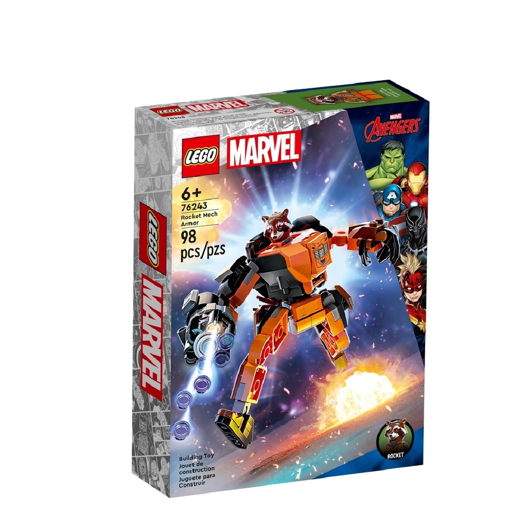 LEGO 76243 Rocket Mech Armor