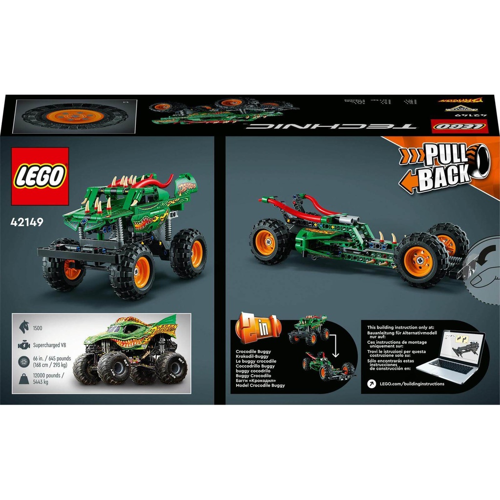 LEGO 42149 Monster Jam Dragon