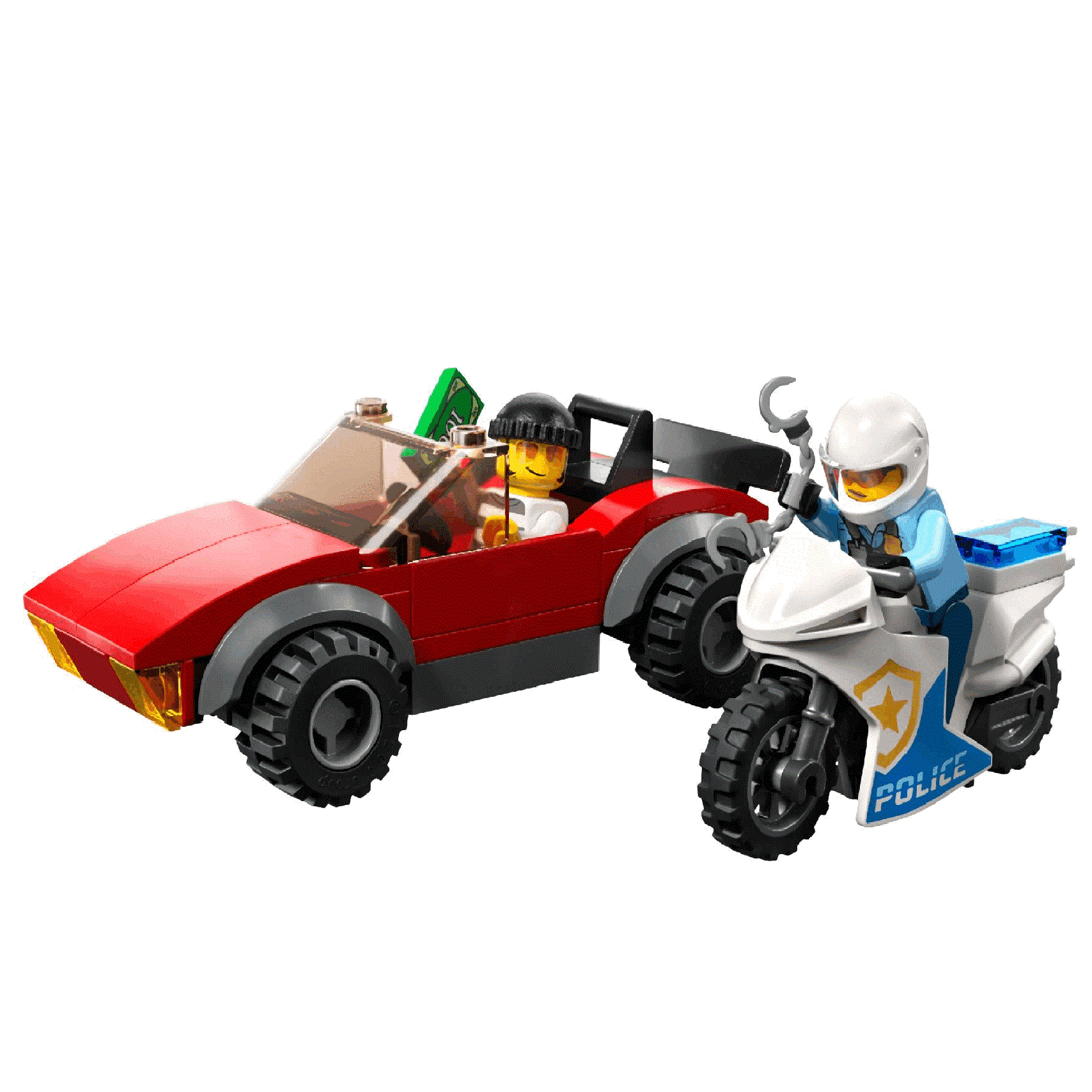 LEGO 60392 City Police Bike Car Chase