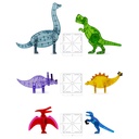 Magna-Tiles Magna Tiles Dino World 50pc