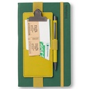 Bookaroo Notebook Clipboard - Chartreuse