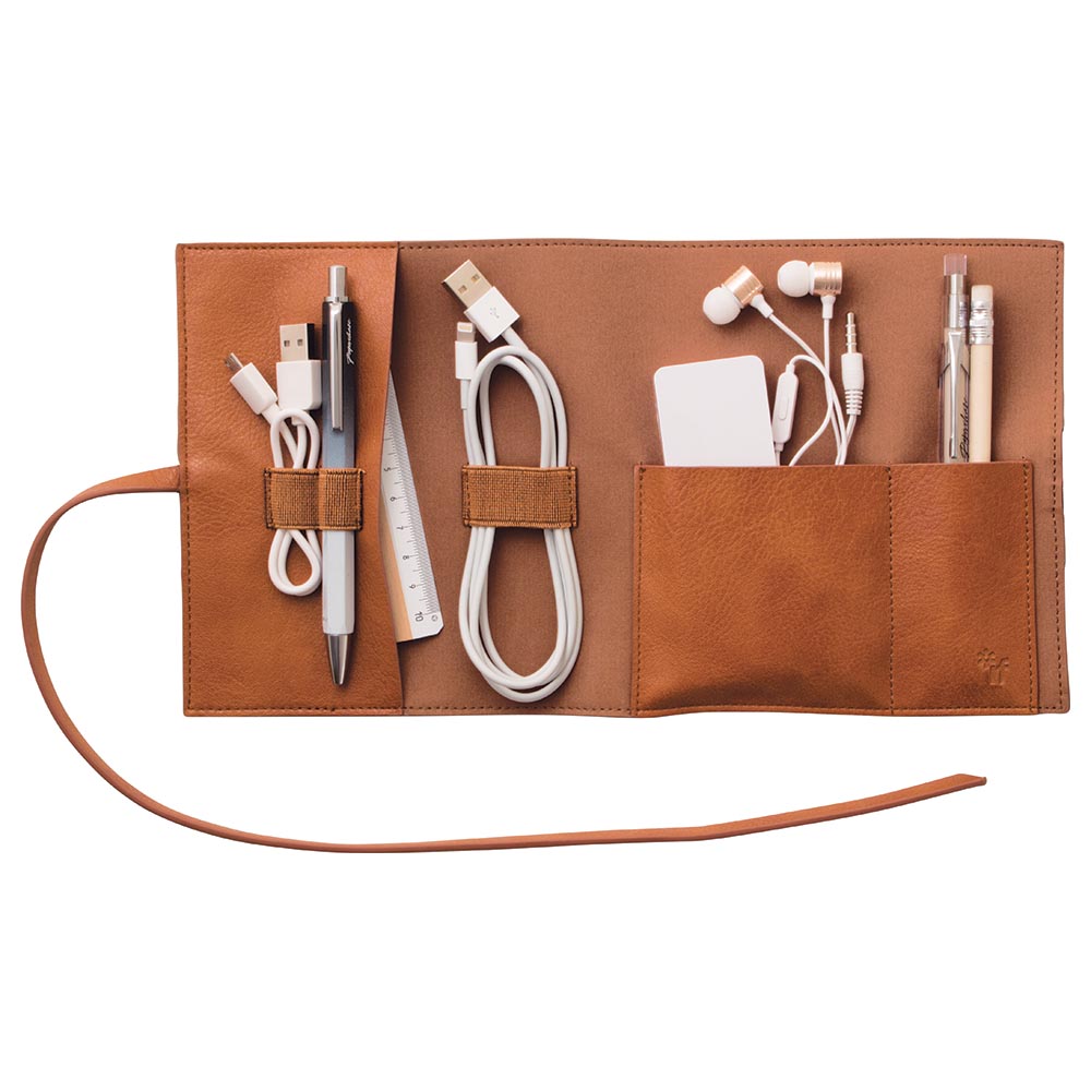 Bookaroo Travel Tech-Tidy - Brown