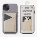 Bookaroo Phone Pocket - Cream