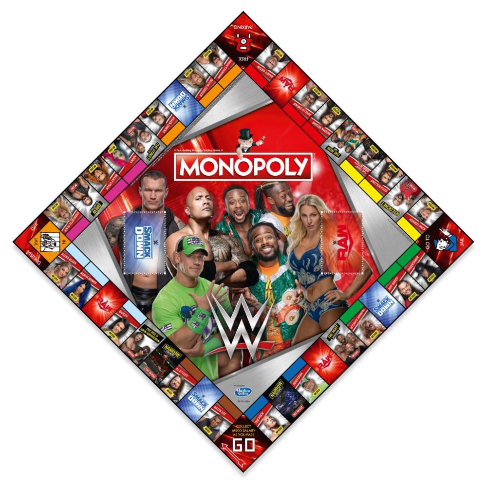 Monopoly WWE Board Game