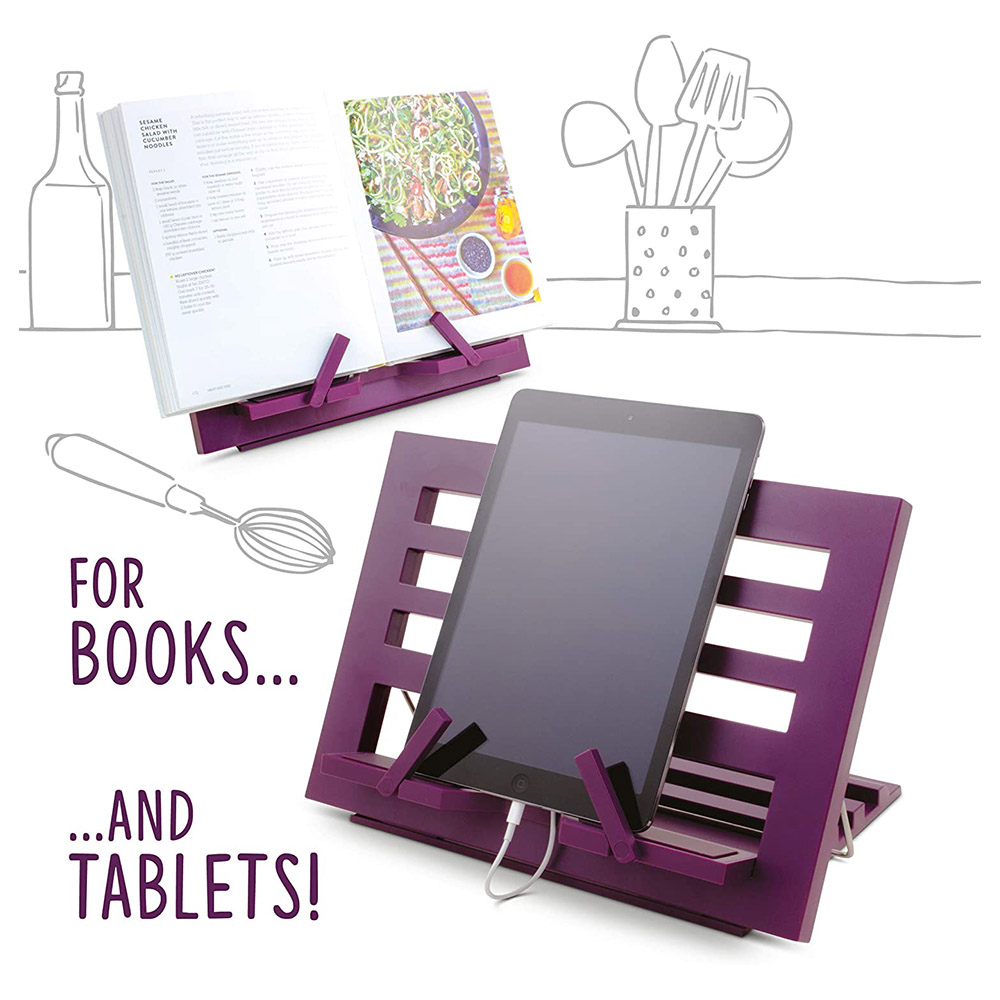 The NEW Brilliant Reading Rest - Mulberry Purple