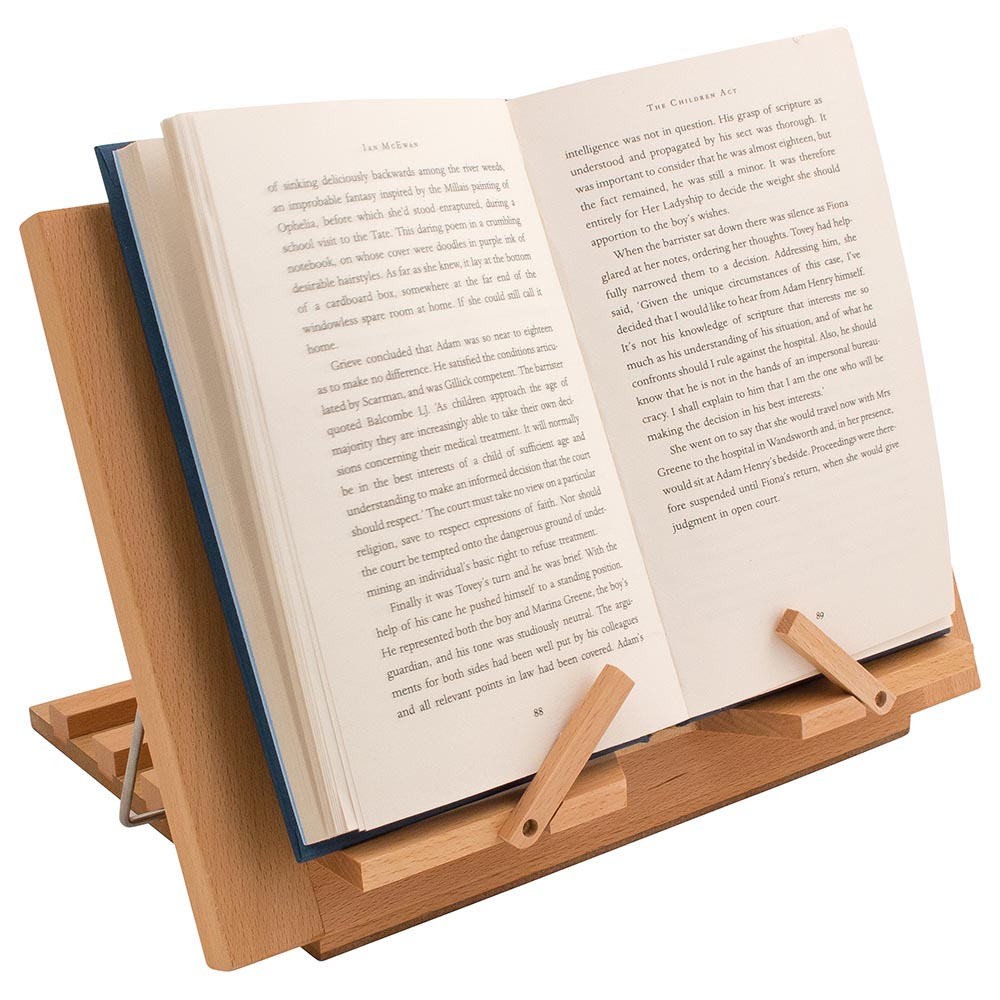 Wooden Reading Rest Starter Pack / Brown