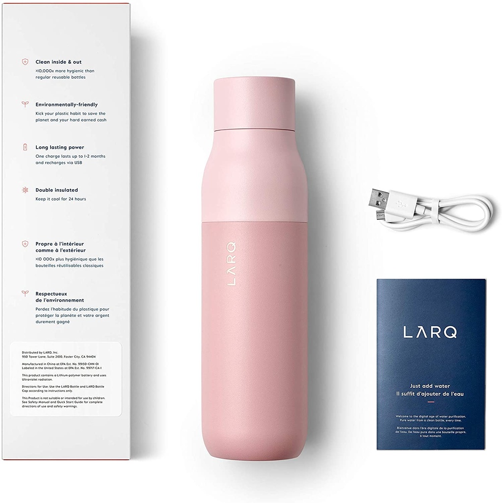 Larq Bottle Himalayan Pink 500ml