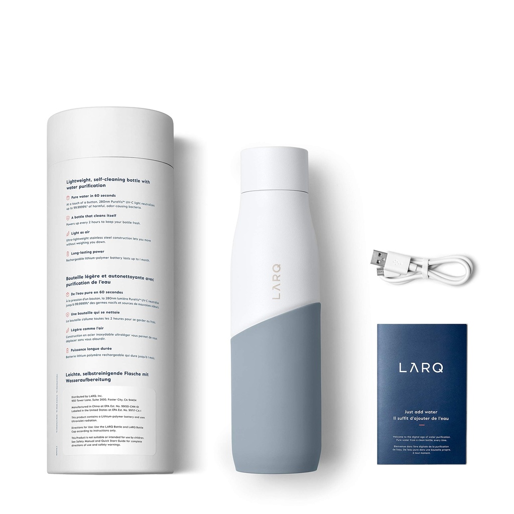 Larq Bottle Terra Edition White Pebble 710ml