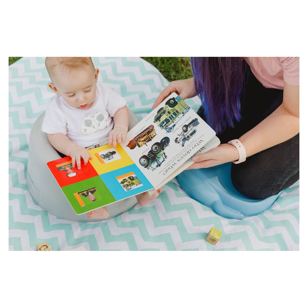 BUMBO Floor Seat Green