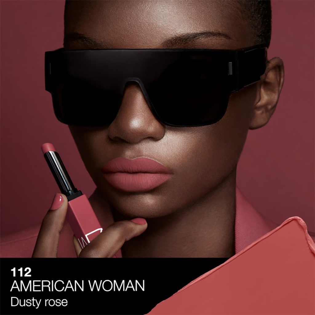 Nars Powermatte Lipstick (American Woman 112) 1.5g