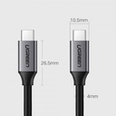 Ugreen USB-C Connecting Cable 1.5m Grey