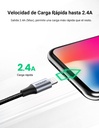 Ugreen USB-A to Lightning MFI Cable Nylon Braided 2M Black