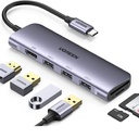 Ugreen 6 in 1 USB-C Hub Grey