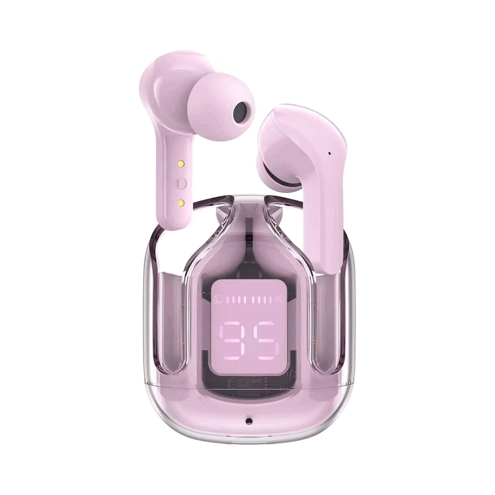 Acefast T6 Wireless Earbuds Pink Lotus